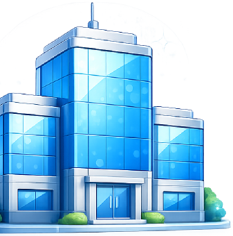 В офисе